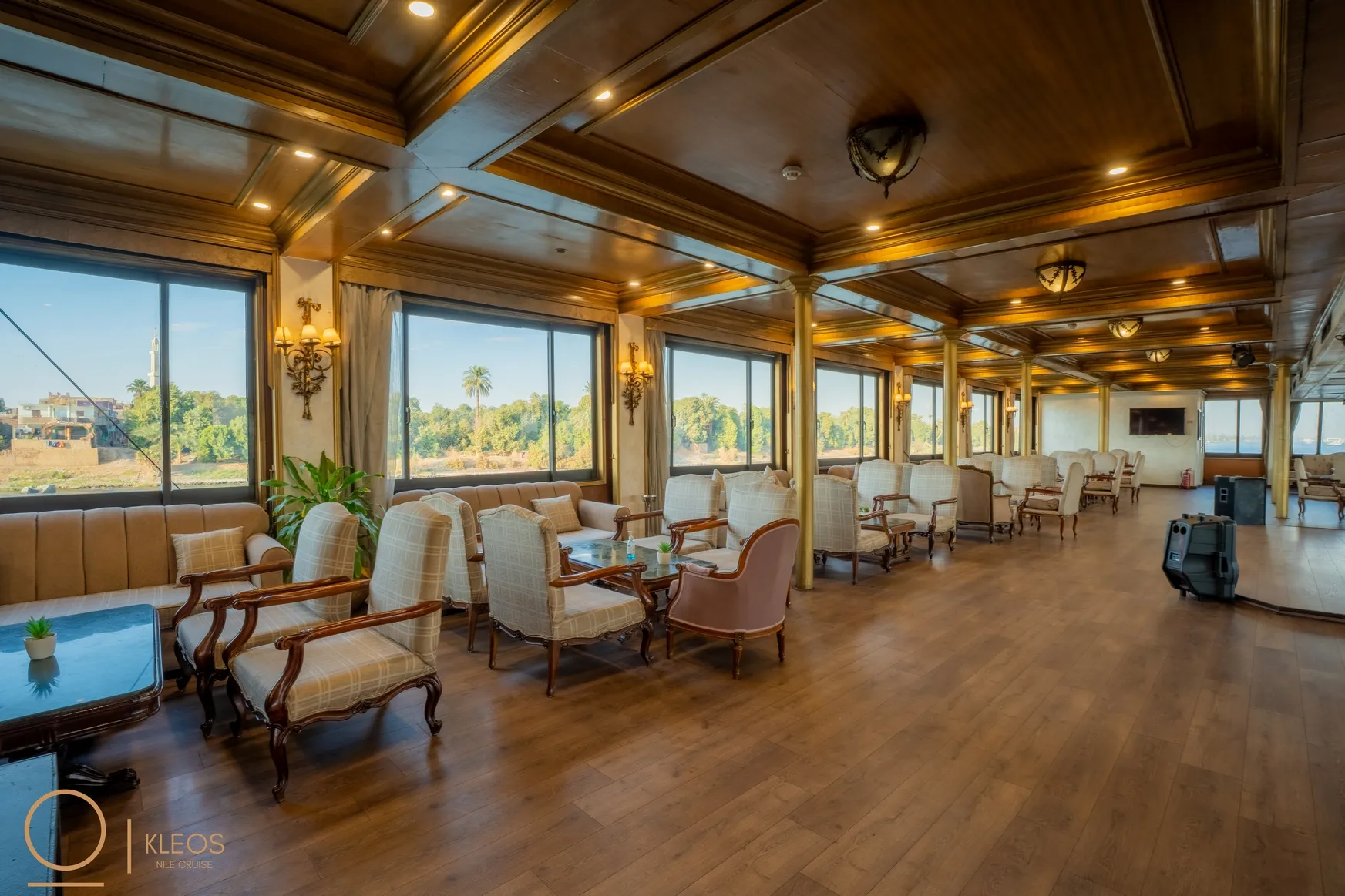 Exterior view of the MS Kleos Nile Cruise Nile cruise ship